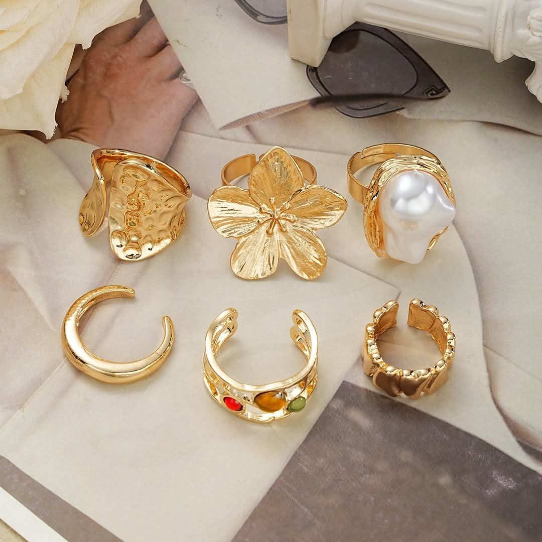 Ringsset (2) Rings Set